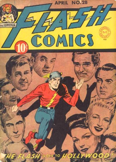 Flash Comics #28 cover