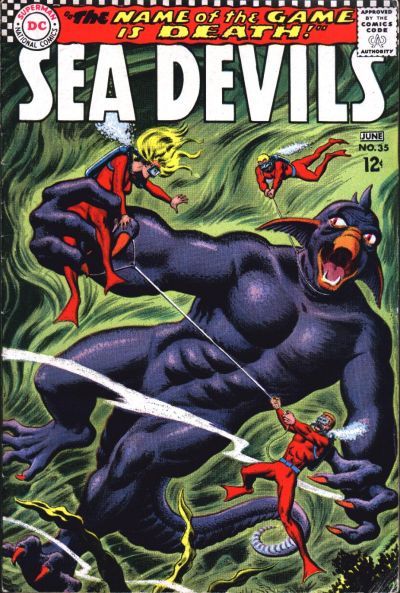 Sea Devils #35 cover