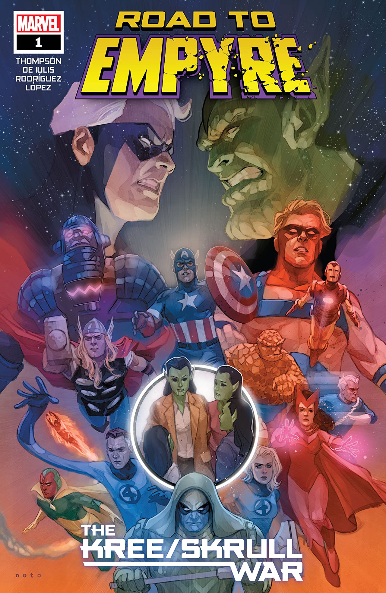 Road to Empyre: The Kree / Skrull War #1 cover