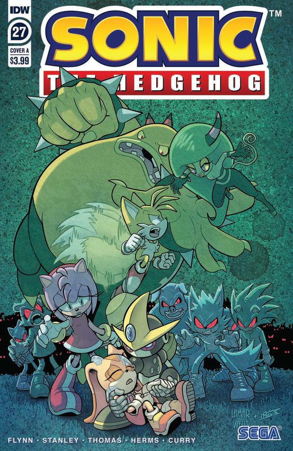 Sonic the Hedgehog #27 cover