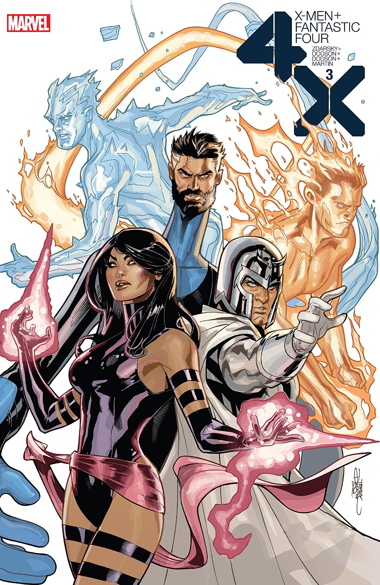 X-Men / Fantastic Four #3 cover