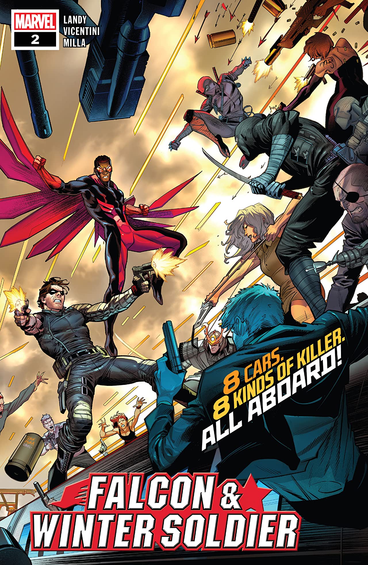 Falcon & Winter Soldier #2 cover