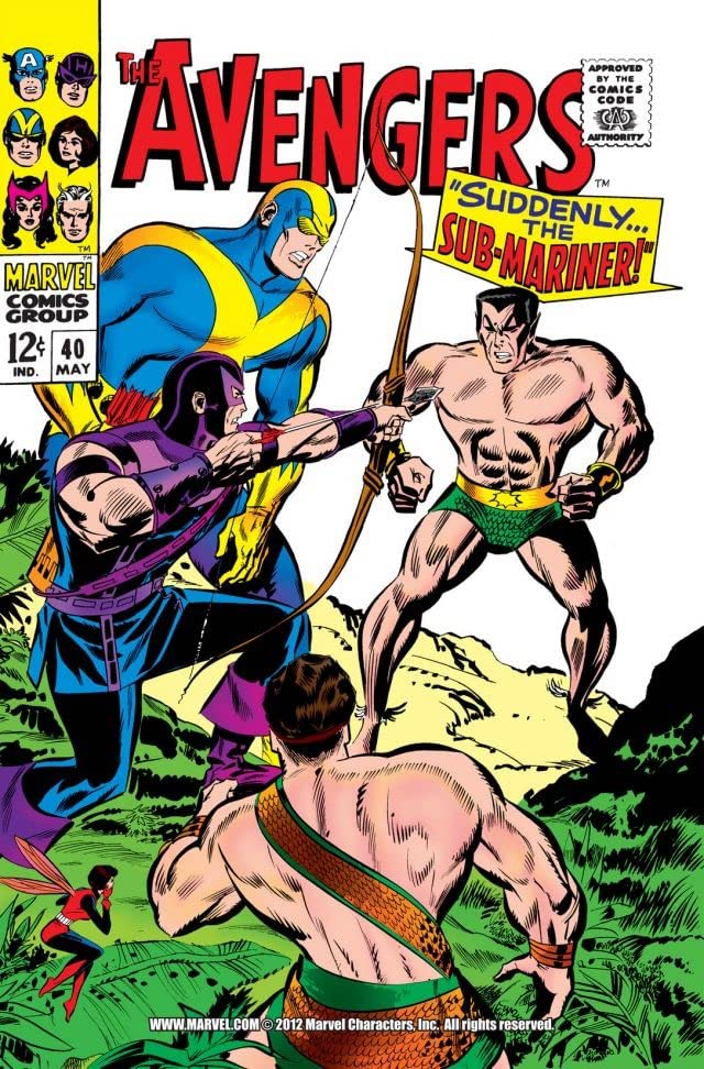 The Avengers #40 cover
