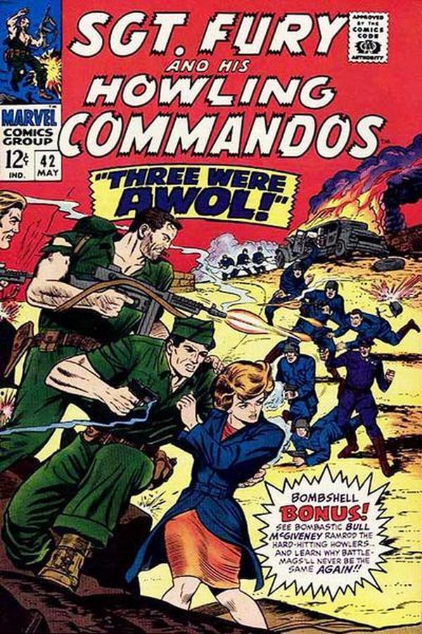 Sgt. Fury #42 cover
