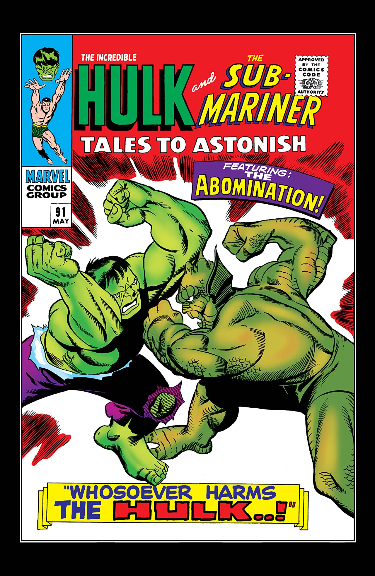 Tales to Astonish #91 cover