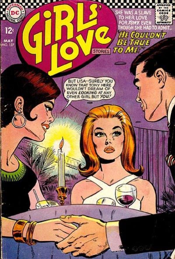 Girls' Love Stories #127 cover
