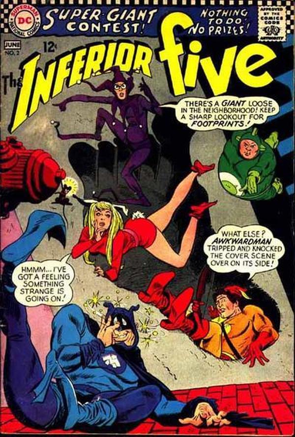 The Inferior Five #2 cover