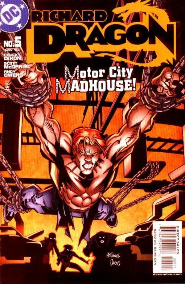 Richard Dragon #5 cover