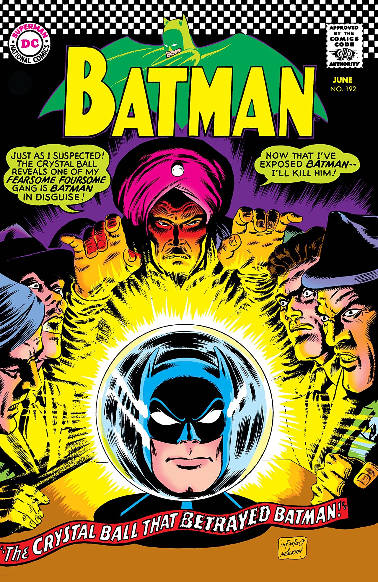 Batman #192 cover