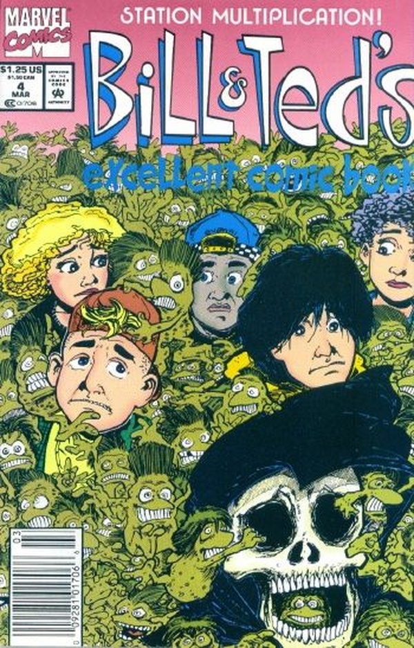 Bill & Ted's Excellent Comic Book #4 cover