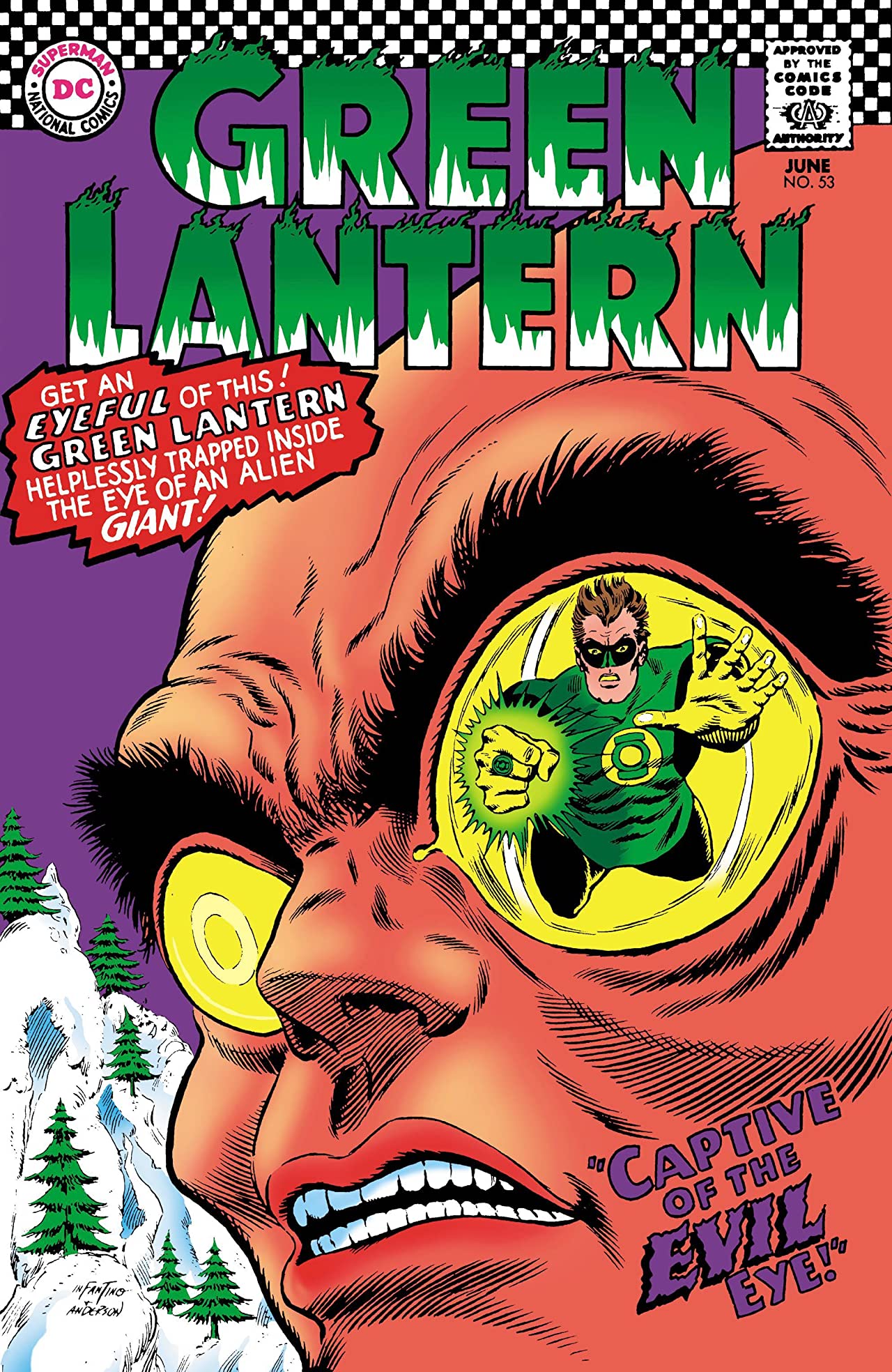 Green Lantern #53 cover
