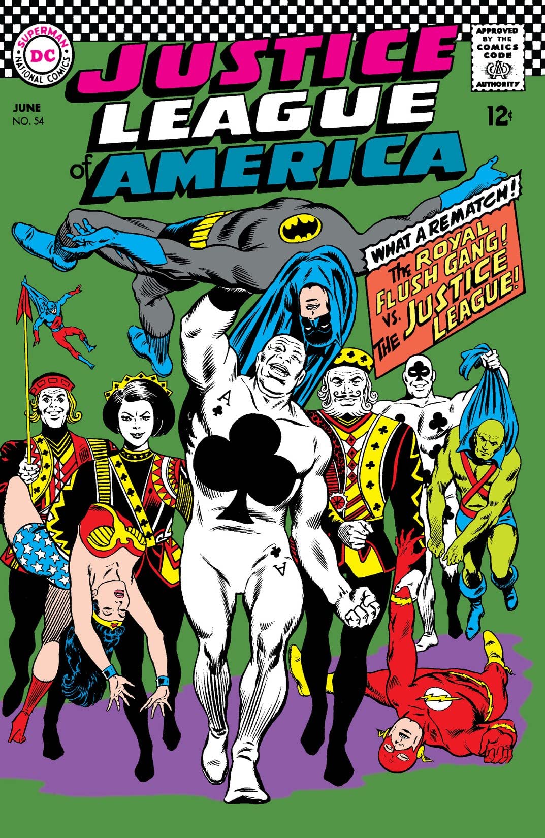Justice League of America #54 cover