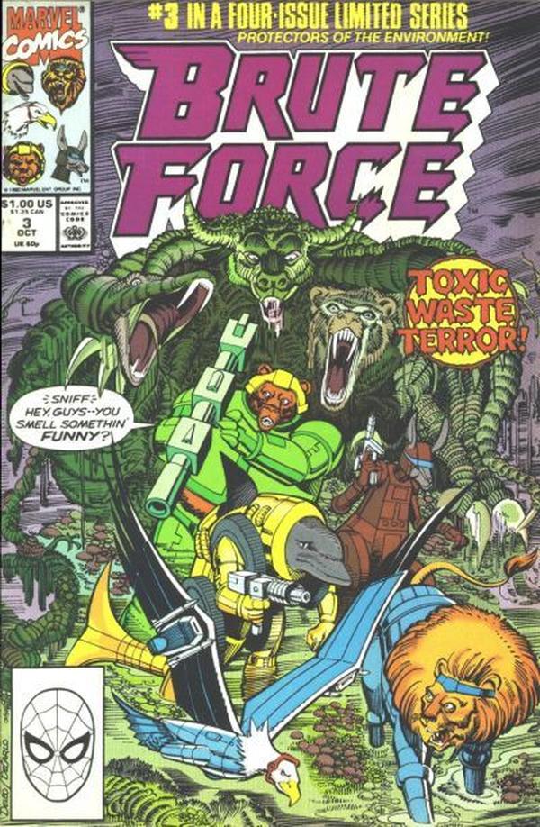 Brute Force #3 cover