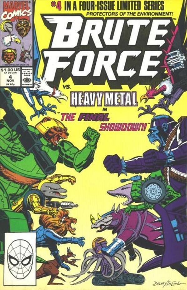 Brute Force #4 cover