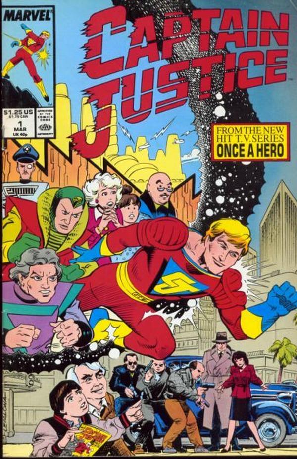 Captain Justice #1 cover