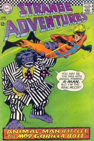 Strange Adventures #201 cover