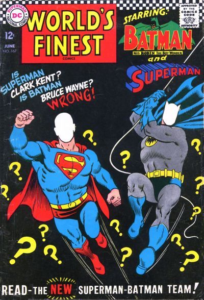 World's Finest Comics #167 cover