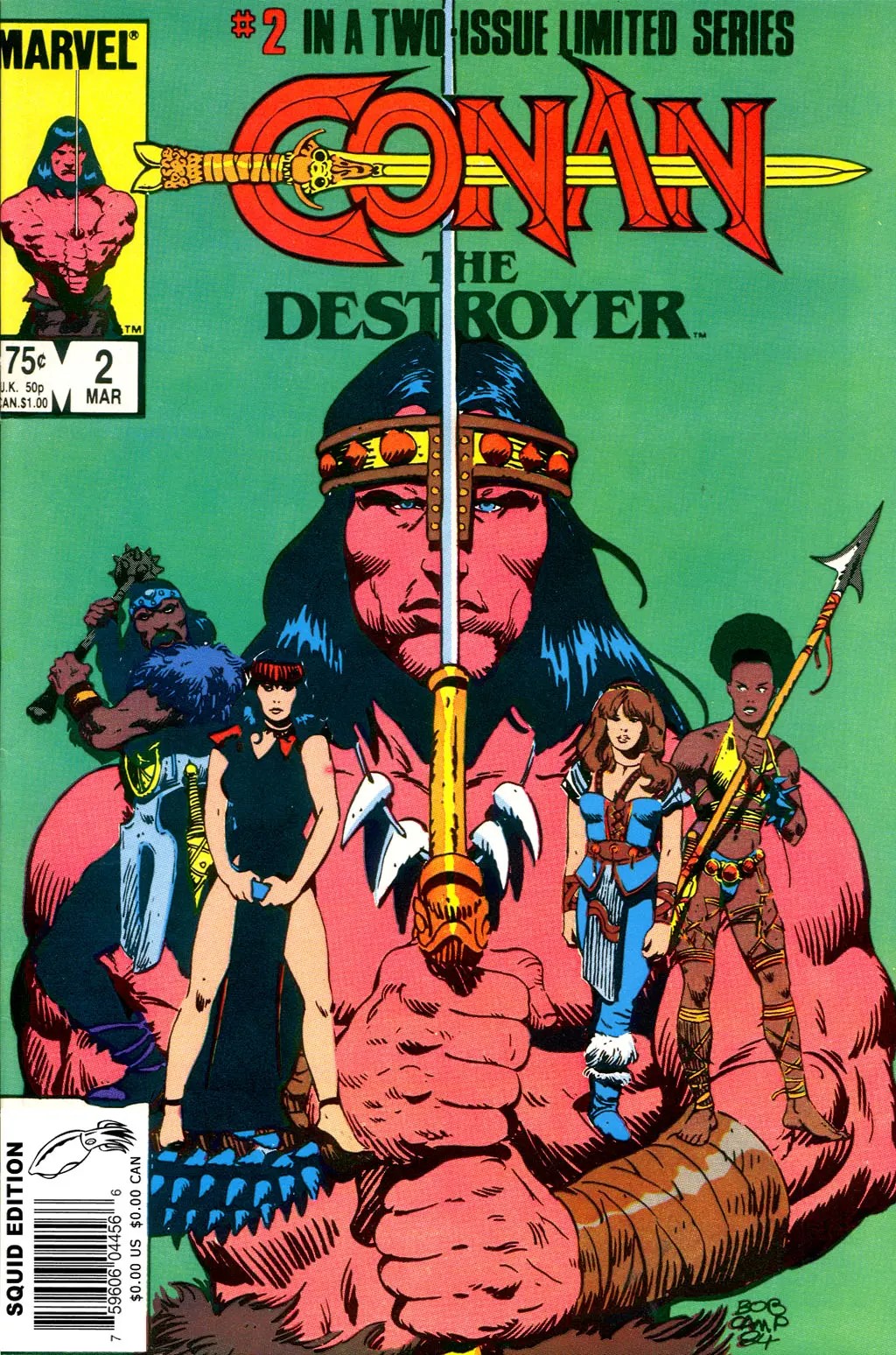 Conan the Destroyer #2 cover