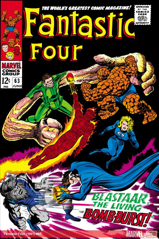 Fantastic Four #63 cover