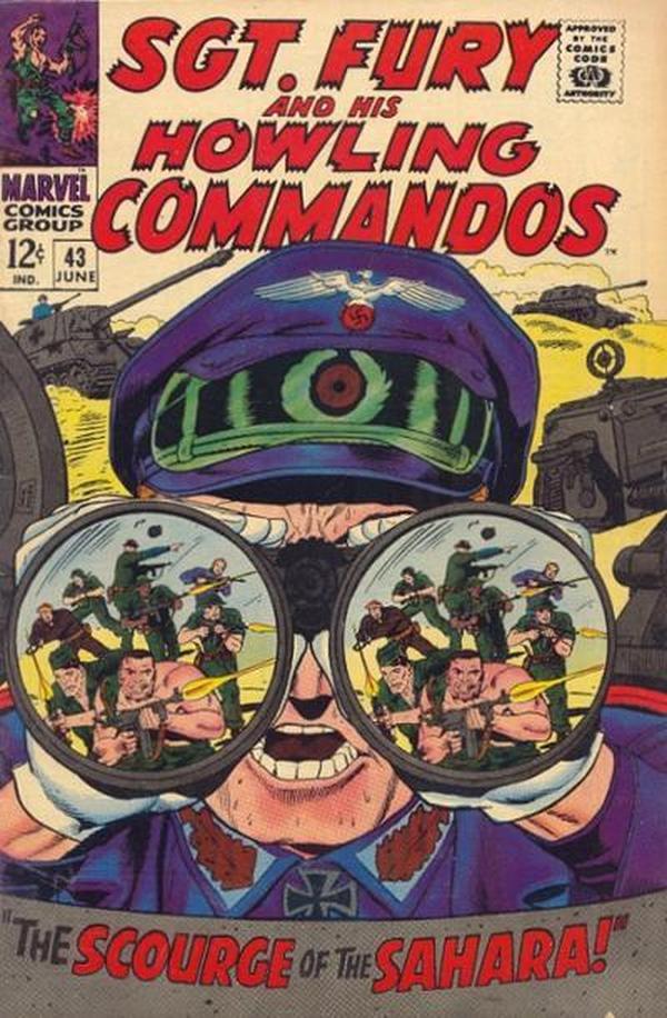 Sgt. Fury #43 cover