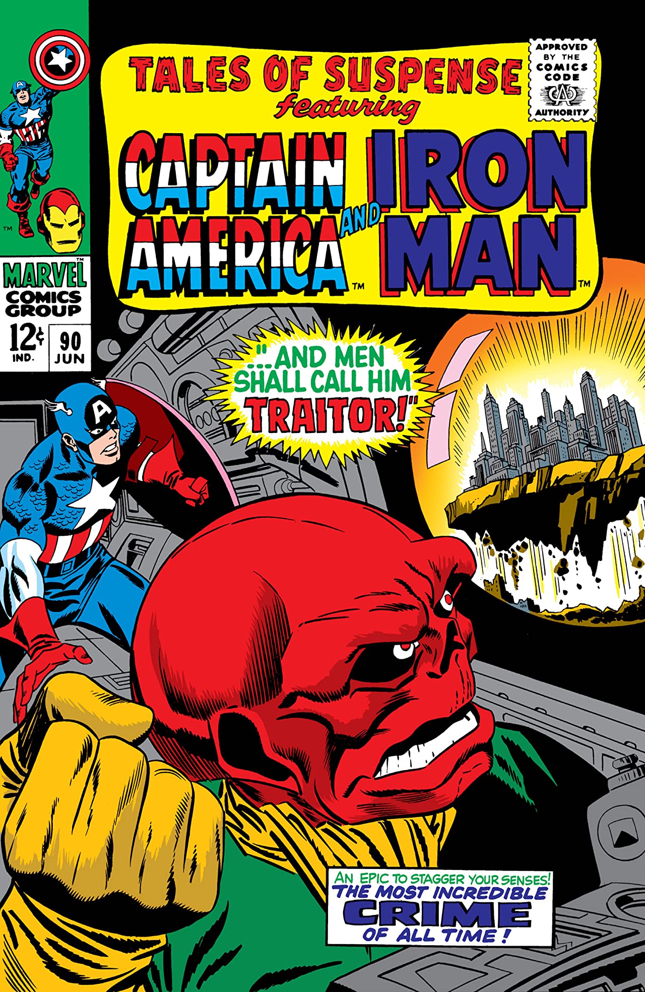Tales of Suspense #90 cover