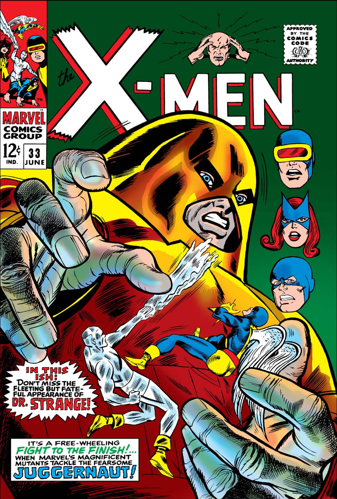 The X-Men #33 cover