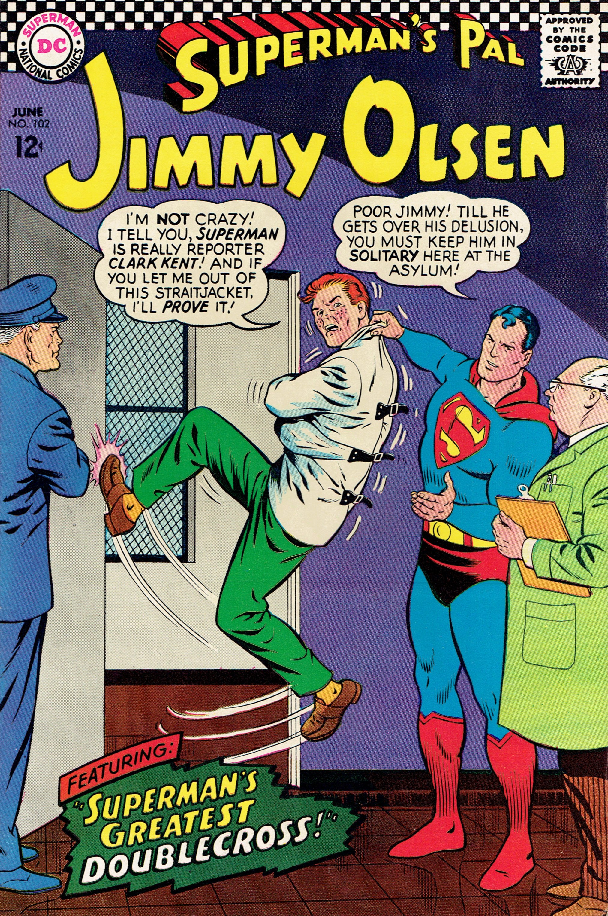 Superman's Pal, Jimmy Olsen #102 cover