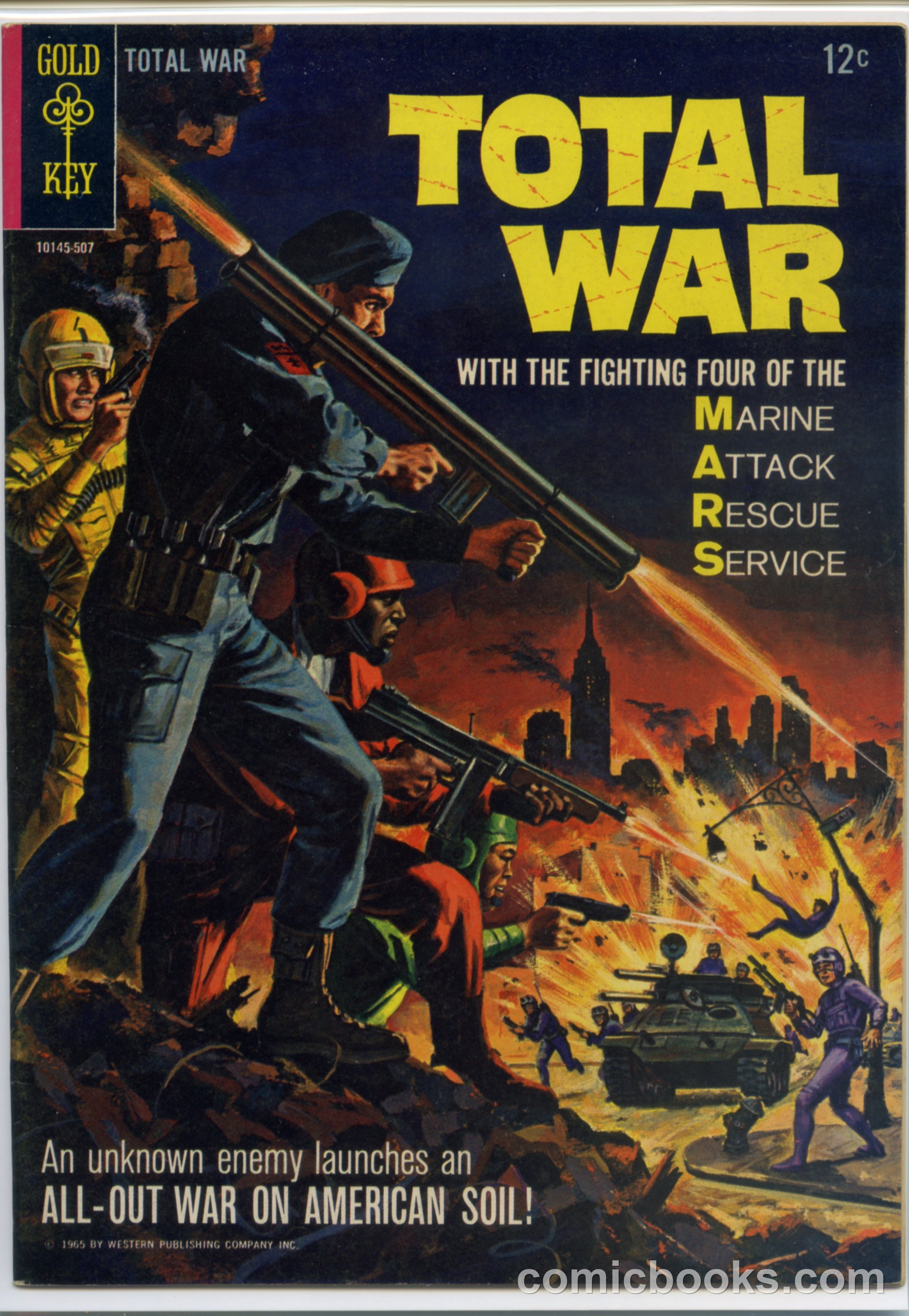 Total War #1 cover