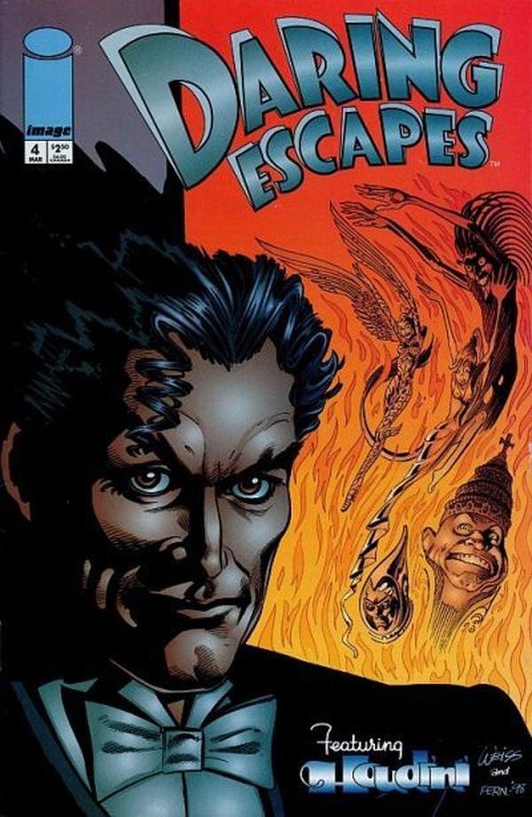Daring Escapes #4 cover