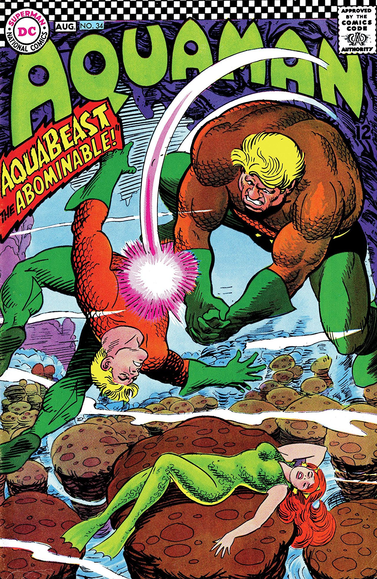 Aquaman #34 cover