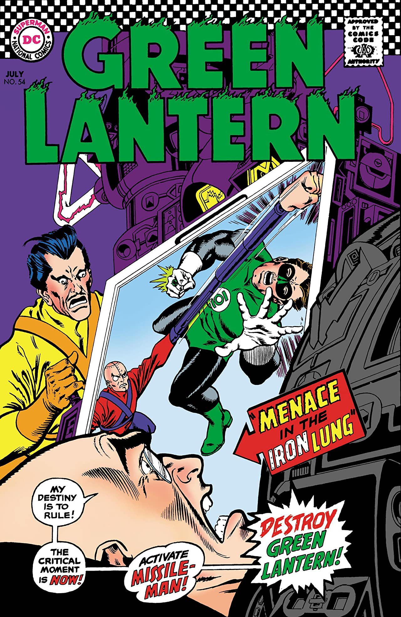 Green Lantern #54 cover