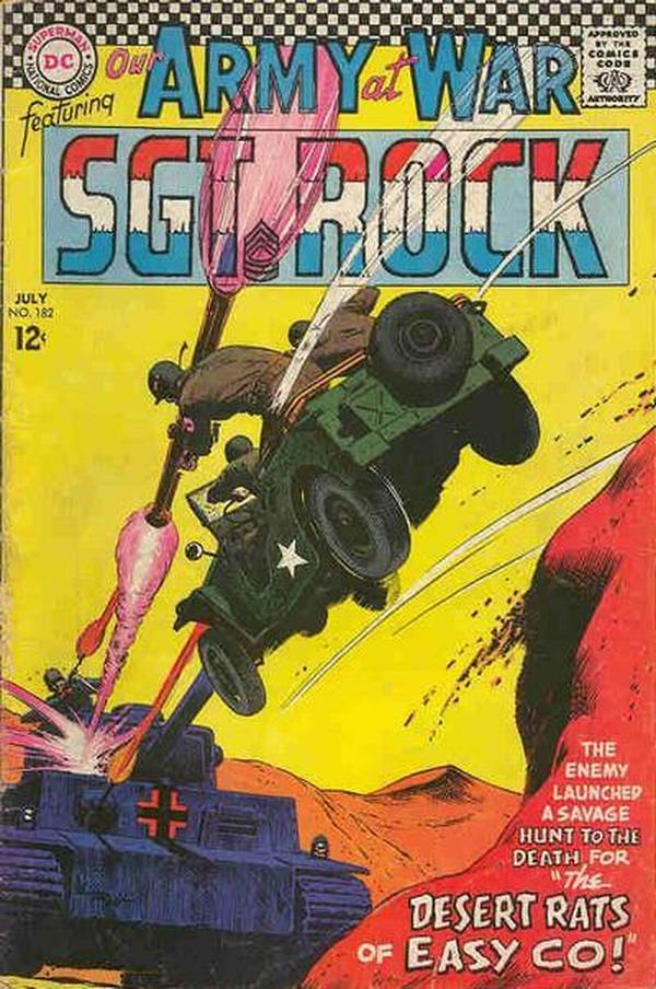 Our Army at War #182 cover
