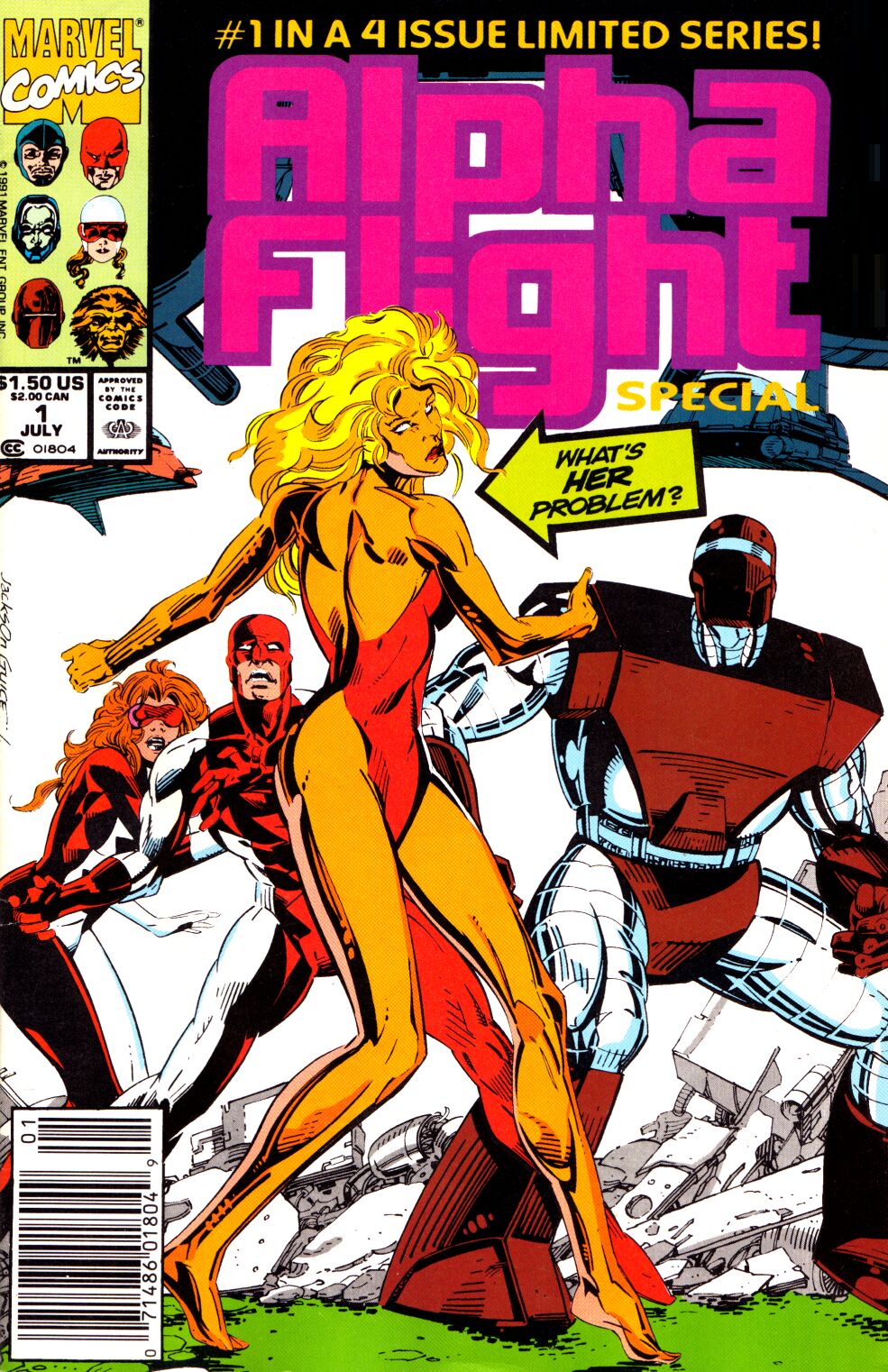 Alpha Flight Special #1 cover