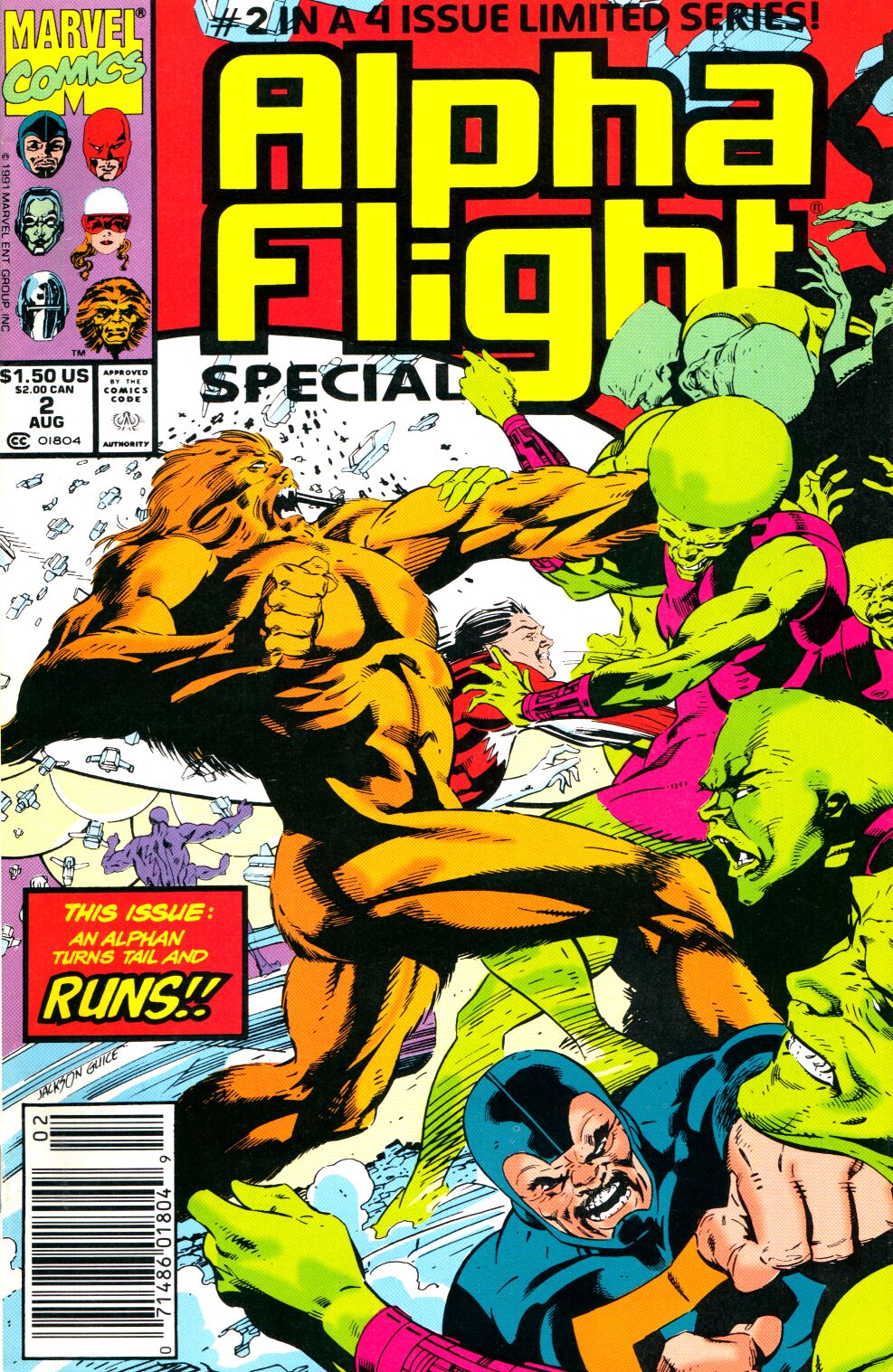 Alpha Flight Special #2 cover