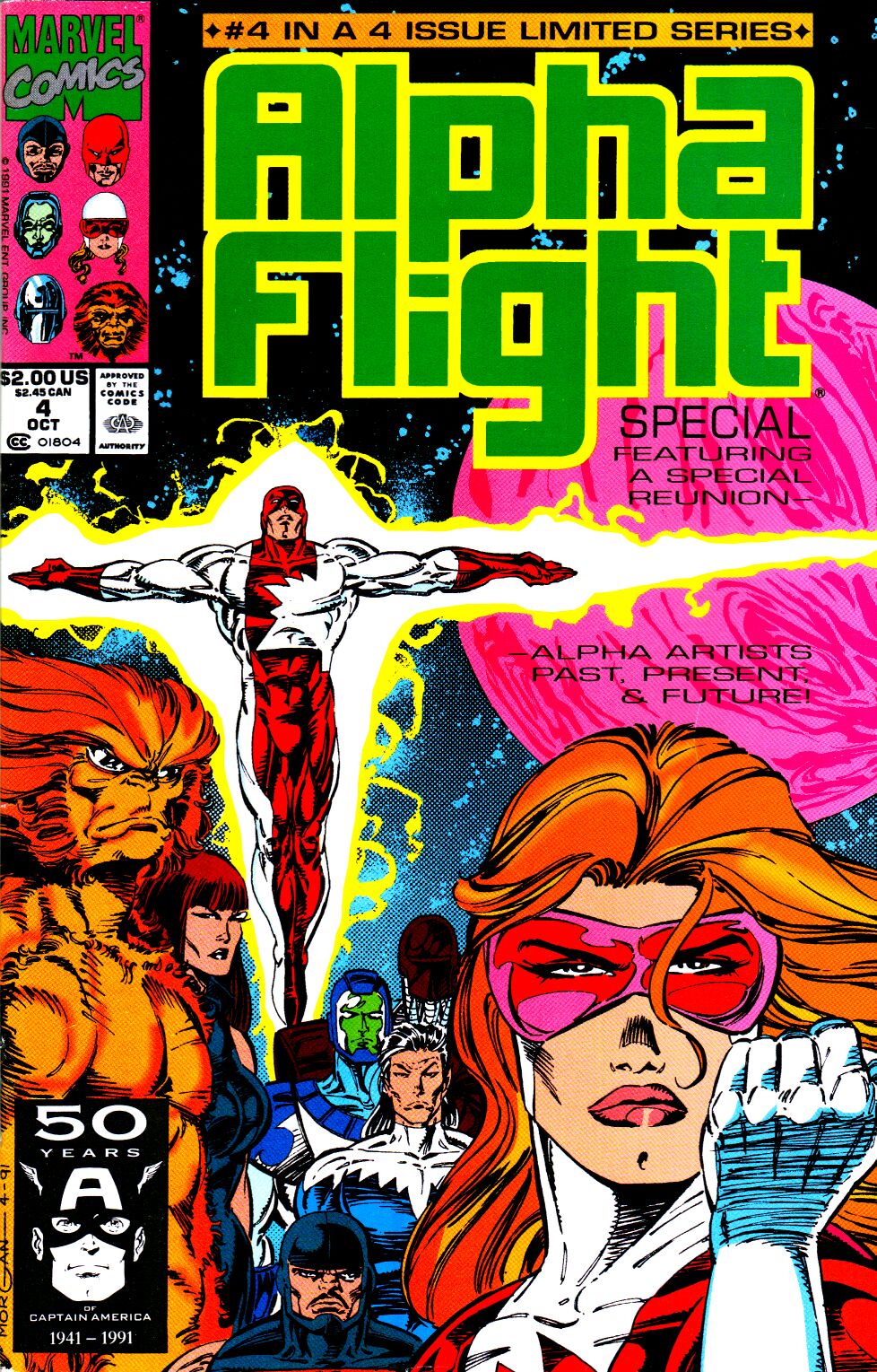 Alpha Flight Special #4 cover