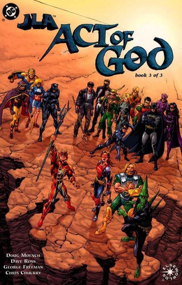JLA: Act of God #3 cover