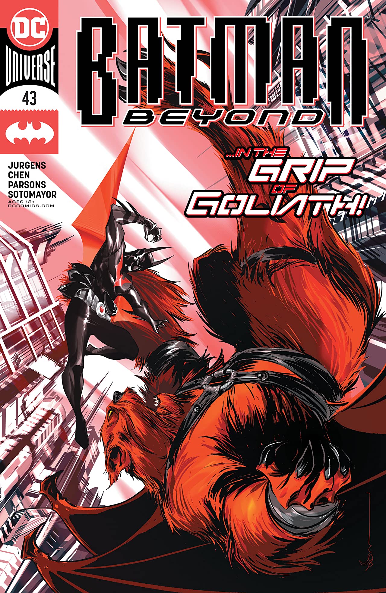 Batman Beyond #43 cover