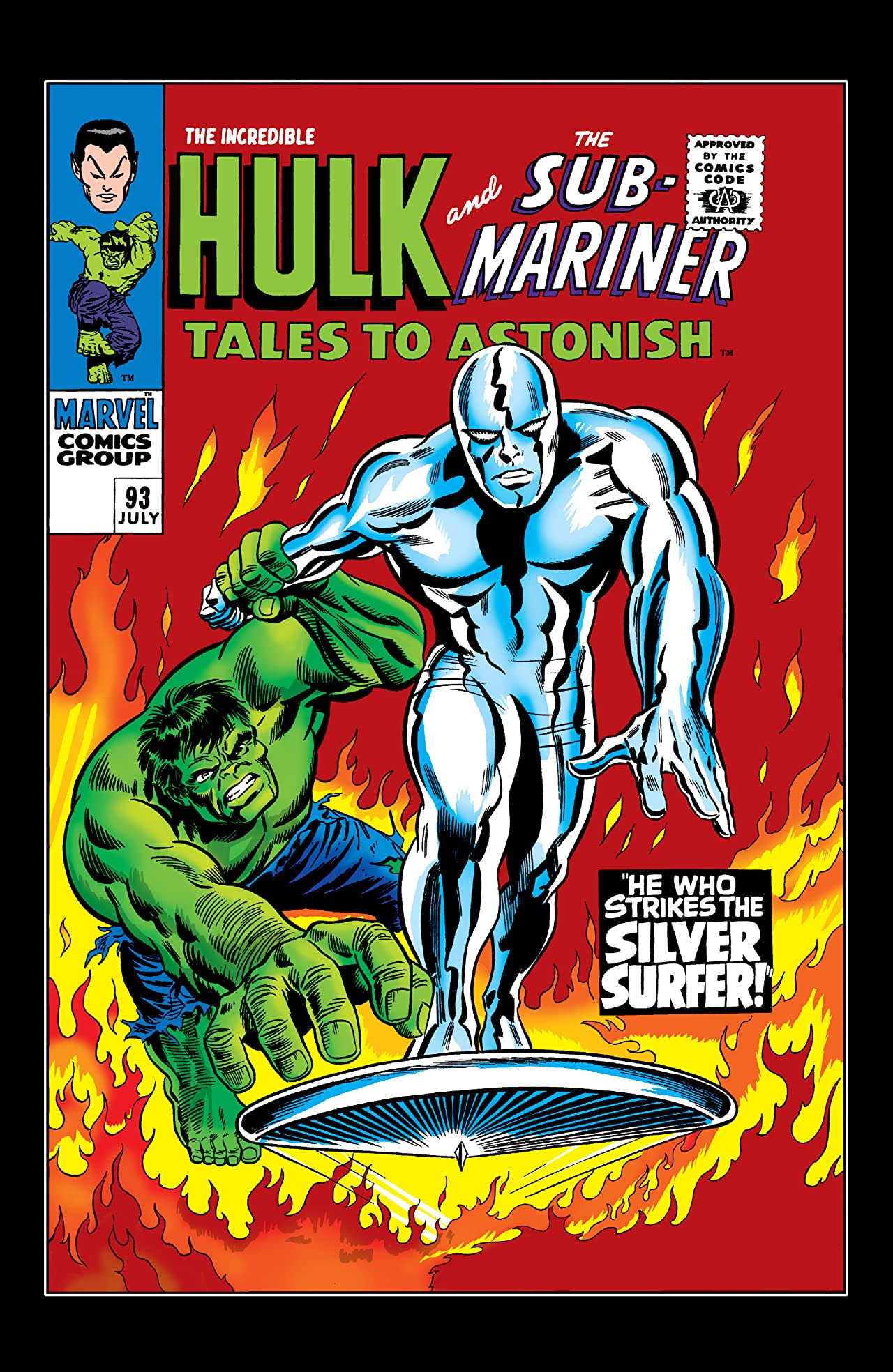Tales to Astonish #93 cover