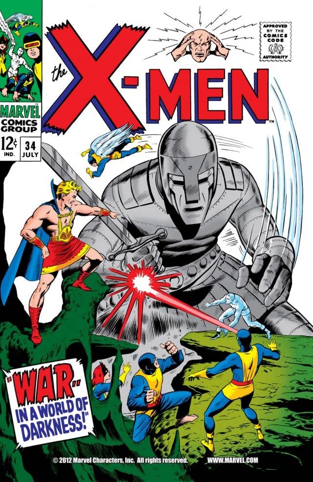 The X-Men #34 cover