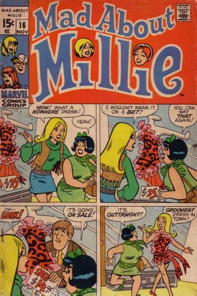 Mad About Millie #16 cover