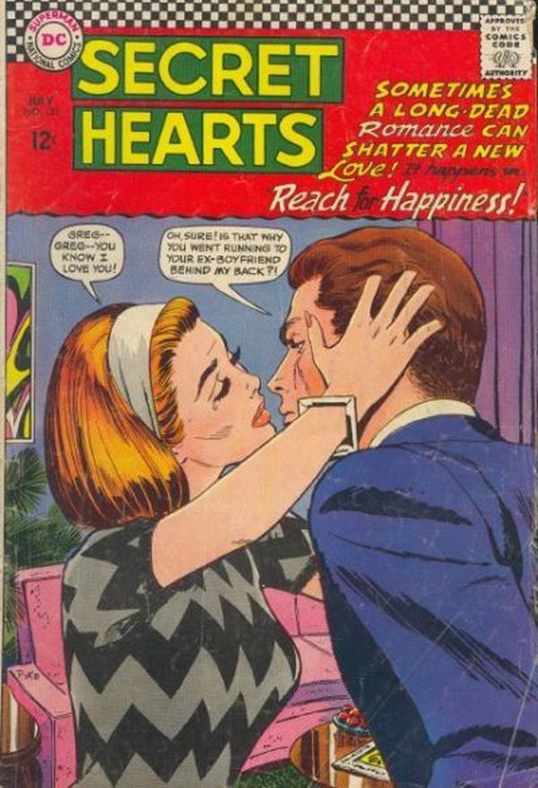 Secret Hearts #121 cover