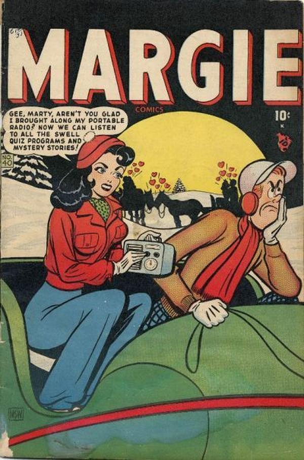 Margie Comics #40 cover