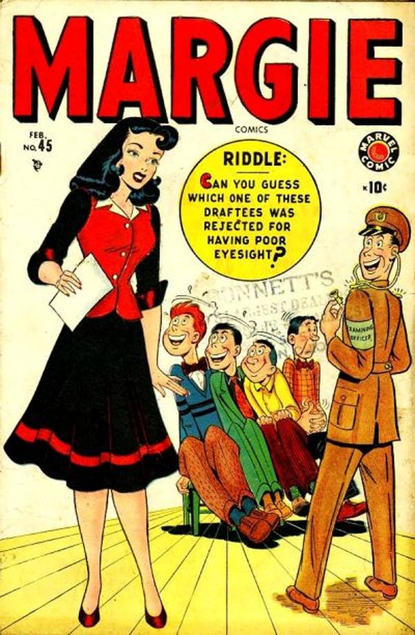 Margie Comics #45 cover