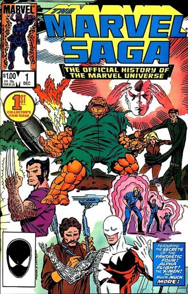 The Marvel Saga the Official History of the Marvel Universe #1
