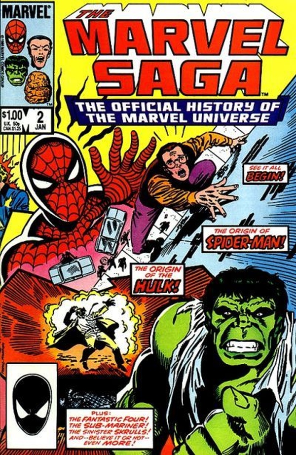 The Marvel Saga the Official History of the Marvel Universe #2