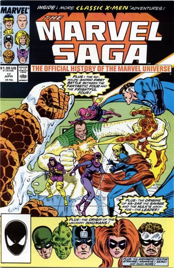 The Marvel Saga the Official History of the Marvel Universe #17