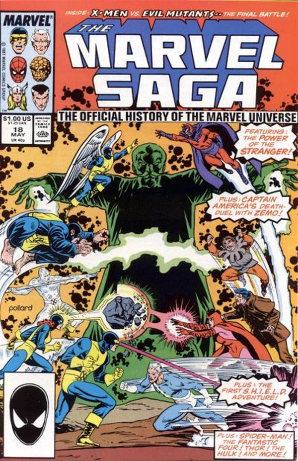 The Marvel Saga the Official History of the Marvel Universe #18