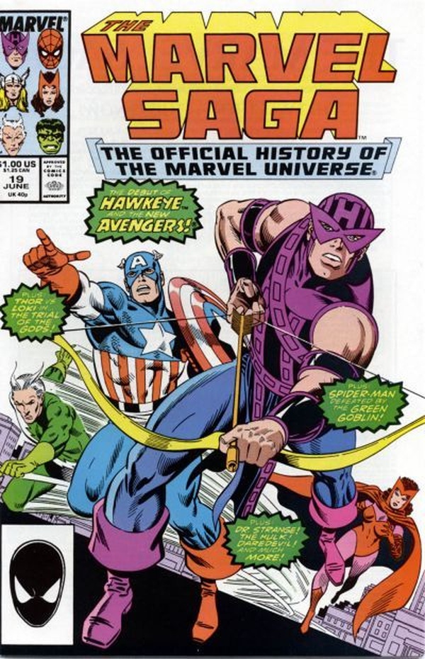 The Marvel Saga the Official History of the Marvel Universe #19