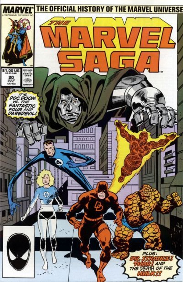 The Marvel Saga the Official History of the Marvel Universe #20