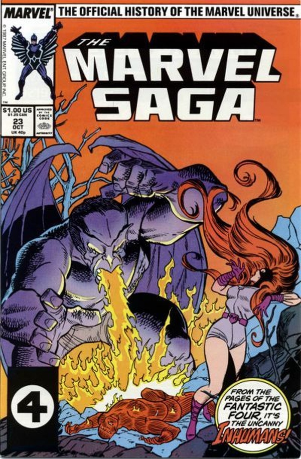 The Marvel Saga the Official History of the Marvel Universe #23